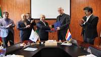 ستاد فرهنگسازی اقتصاد دانش بنیان Signing of the Memorandum of Understanding between Tehran University of Medical Sciences and the Erasmus University Medical Center of the Netherlands